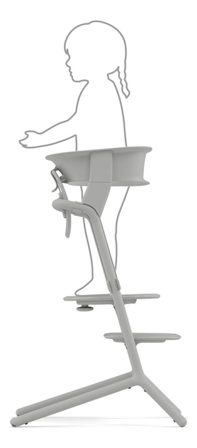 Zestaw wieży do karmienia Cybex do krzesełka Lemo 2.0 Suede Grey 523001325 (4063846445271) - obraz 5