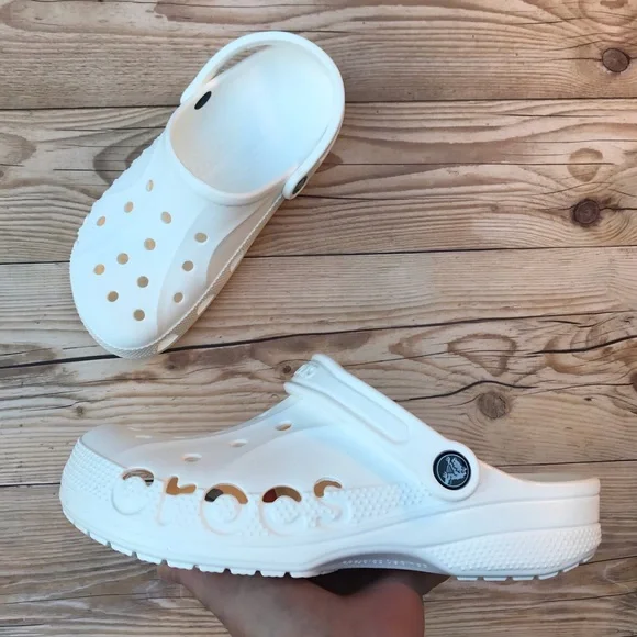 Жіночі крокси Бая Клог Білі Crocs Baya White Clog (36-37, білий) - зображення 11
