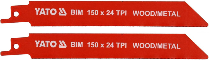 Brzeszczoty YATO BIM 150 mm 24 TPI 2 szt (YT-33932) - obraz 1