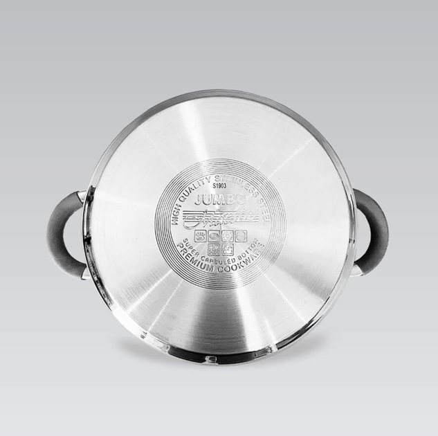 Кастрюля нержавеющая Maestro 180 мм х 2.4 л MR-3507-18 (MR-3507-18) - изображение 3