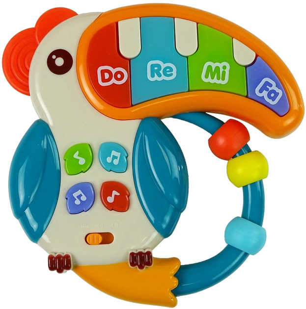 Музичне піаніно Lean Toys Папуга 9434 (5904204754545) - зображення 3