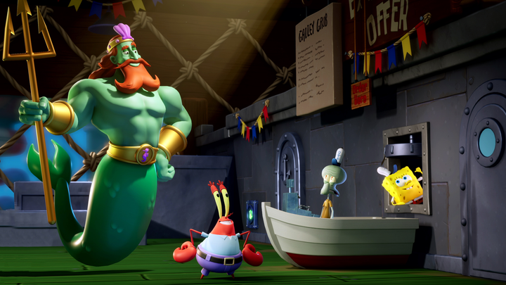 Гра Nintendo Switch 2 SpongeBob SquarePants: Titans of the Tide (Електронний ключ) (9120131603220) - зображення 7
