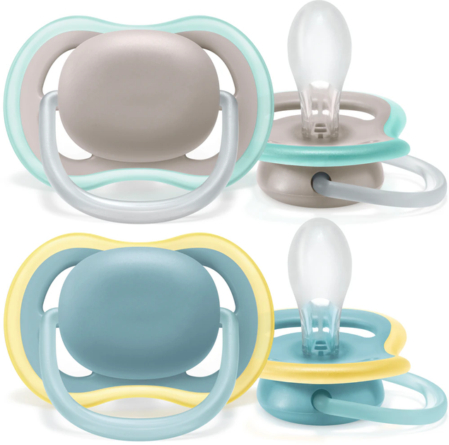 Smoczek Philips Avent Ultra Air 18 m+ neutral SCF349/01 2 szt (8710103982678) - obraz 2