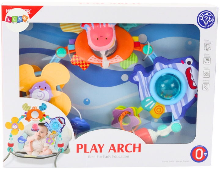 Zawieszka-bujaczek na łóżeczko LEAN Toys Zwierzęta Morskie ocean 20452 (5905991027393) - obraz 1