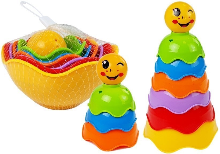 Пірамідка-стаканчик для дитини LEAN Toys Черепашки 7170 (5904665996287) - зображення 2