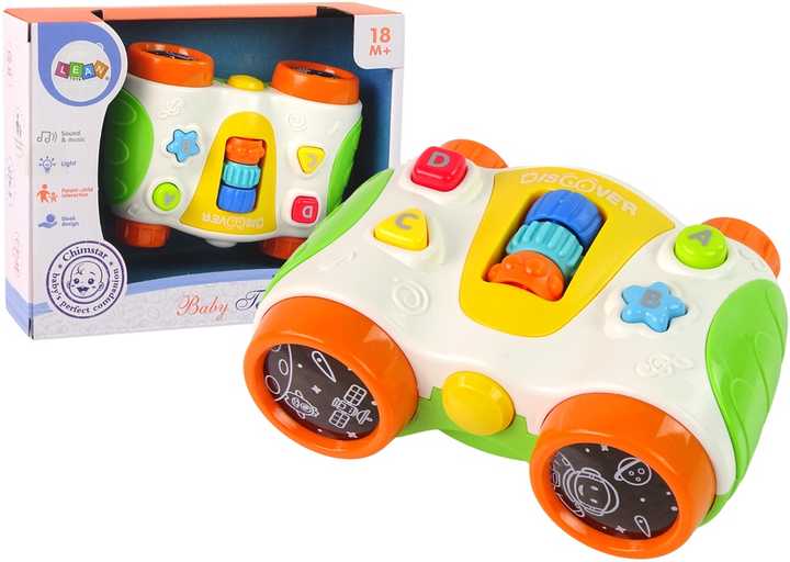 Інтерактивний бінокль для малюків LEAN Toys Discover зі світлом і звуком 12066 (5904665997727) - зображення 2