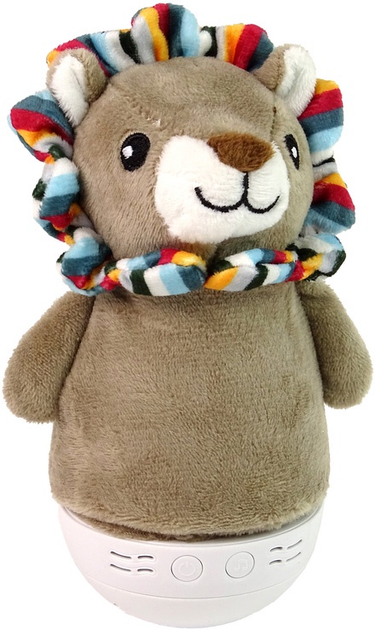 Zabawka LEAN Toys Lew z lampką i muzyką Brązowa 13865 (5905515359290) - obraz 5