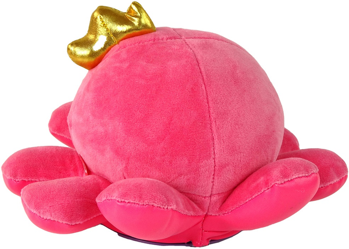 Maskotka interaktywna LEAN Toys Ośmiornica z dźwiękami i światłami Różowa 15368 (5905515357548) - obraz 4