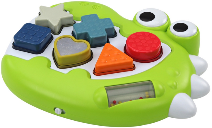 Sorter sensoryczny LEAN Toys Dinozaur grający melodie z układanką 17711 (5905991005612) - obraz 3