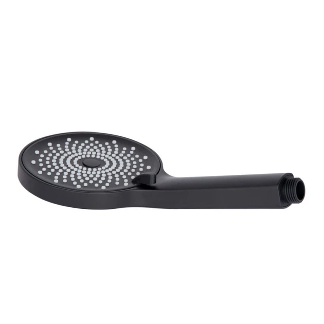 Лейка для ручного душа Lidz Niagara 32 120 мм округлая LDNIA32BLM47555 Matt Black - Фото 3 Лейка для ручного душа Lidz Niagara 32 120 мм округлая LDNIA32BLM47555 Matt Black - изображение 3
