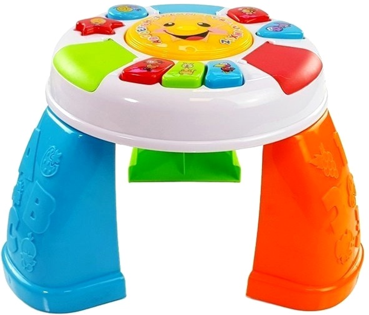 Розвиваючий столик LEAN Toys Toddler з формами та кольорами 5153 (5907625589888) - зображення 3