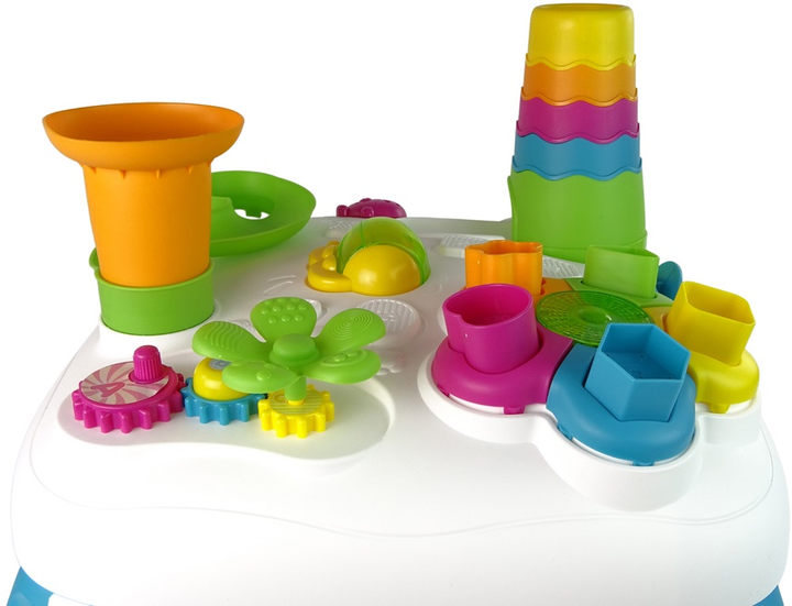 Інтерактивний столик LEAN Toys з сортером Синій 12229 (5904665999738) - зображення 4