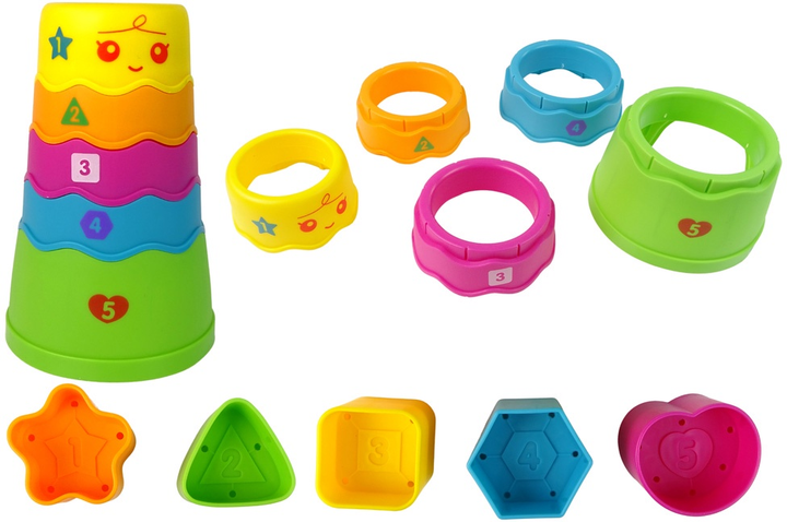 Інтерактивний столик LEAN Toys з сортером Синій 12229 (5904665999738) - зображення 5