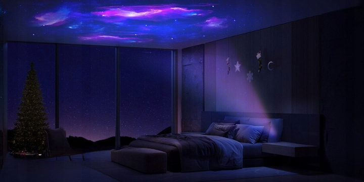 Projektor gwiazd Aurelis Galaxy 2 Biały (5905523420265) - obraz 8