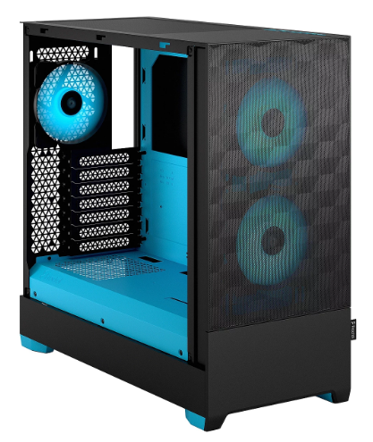 Корпус FRACTAL DESIGN Pop Air RGB Cyan Core TG (FD-C-POR1A-02) - изображение 6