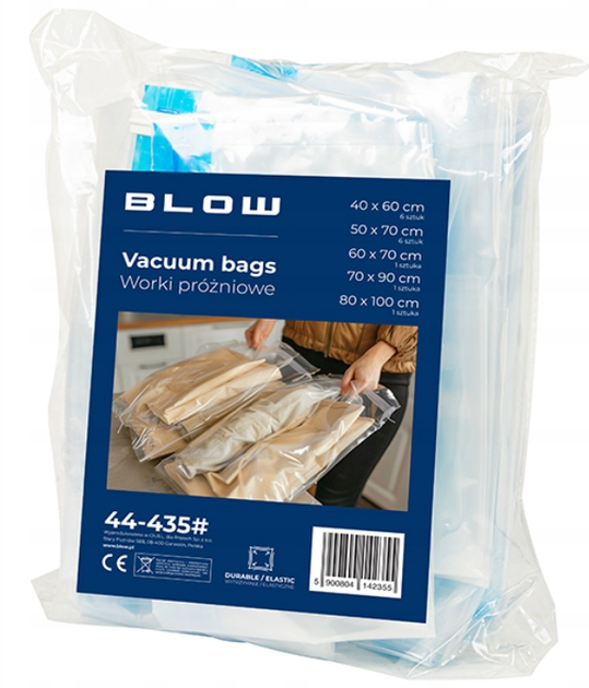 Zestaw worków próżniowych Blow 15 szt (5900804142355) - obraz 1