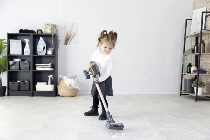 Пилосос Smoby Toys Ровента Х-Форс зі звуковим та світловим ефектом (7600330223) (3032163302230) - зображення 6
