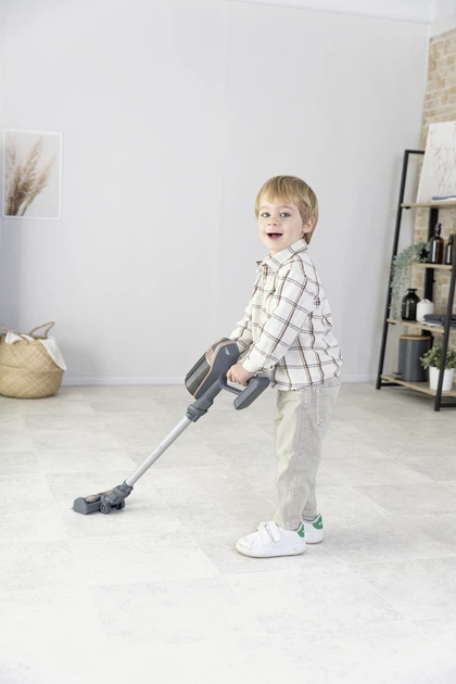 Пилосос Smoby Toys Ровента Х-Форс зі звуковим та світловим ефектом (7600330223) (3032163302230) - зображення 9