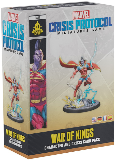 Доповнення до настільноЇ гри Atomic Mass Games Marvel: Crisis Protocol - War of Kings Character (англійське видання) (841333128807) - зображення 1