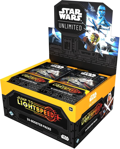 Набір карт Star Wars Unlimited Card Game - Jump to Lightspeed Booster Box (24) (841333128012) - зображення 2