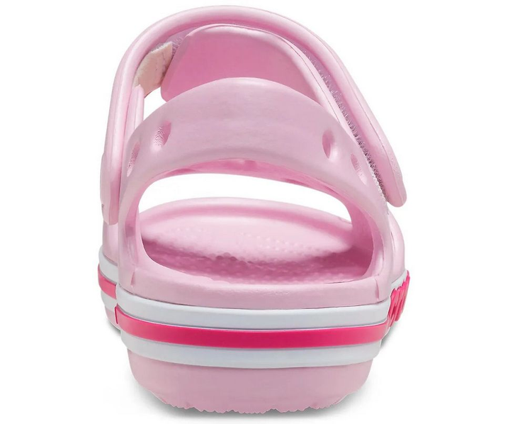 Дитячі сандалії для дівчинки Crocs Bayaband Sandal Ballerina Pink/Candy Pink (33/34, рожевий) - зображення 7