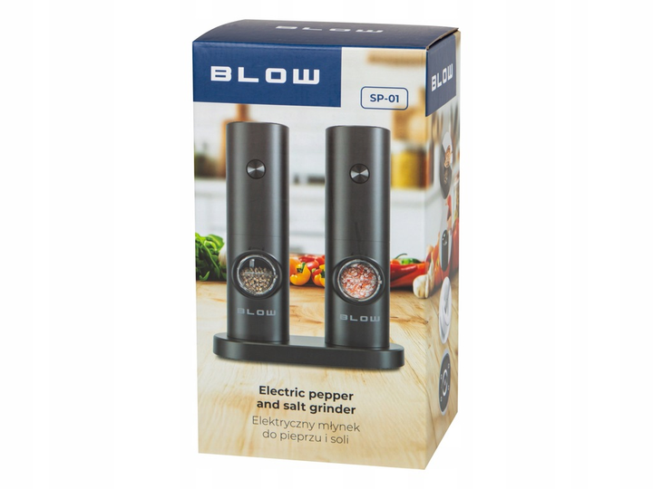 Електричний млин для приправ Blow чорний (5900804145950) - зображення 8