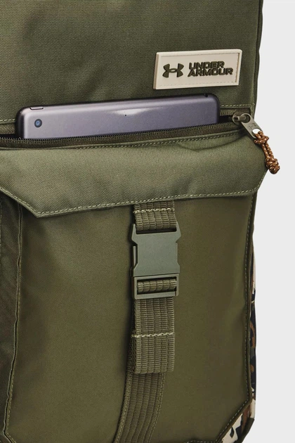 Рюкзак UA Triumph Campus BP 23L оливковый Унисекс 28х46х15 см - Фото 4 Рюкзак UA Triumph Campus BP 23L оливковый Унисекс 28х46х15 см - изображение 4