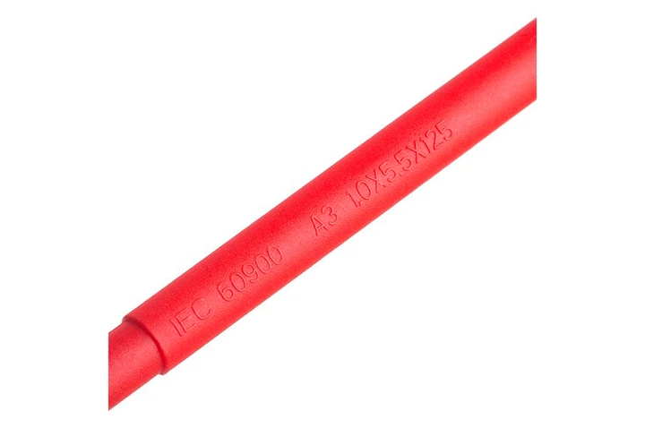 Викрутка Intertool SL5.5 х 125 мм діелектрична (VT-3206) - Фото 3 Викрутка Intertool SL5.5 х 125 мм діелектрична (VT-3206) - зображення 3