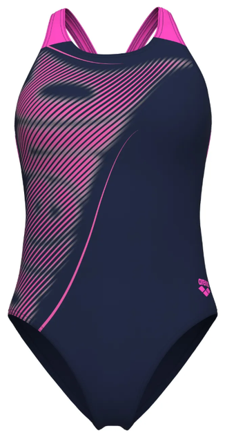 Купальник Arena BRIGHT GLARE SWIMSUIT V BACK (008930-790) розмір 40 - изображение 3