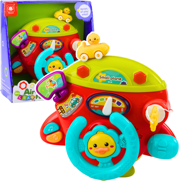 Літак LEAN Toys багатофункціональна дошка 22667 (5905991050162)) - зображення 2