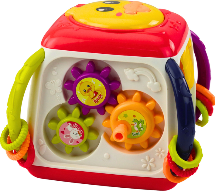 Kostka LEAN Toys Kaczuszka Kolorowa 22654 (5905991050032) - obraz 5