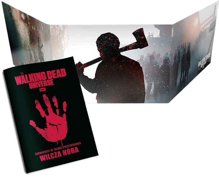 Gra planszowa Black Monk The Walking Dead Universe: Wilcza nora i Ekran MG (edycja polska) (9788367619509) - obraz 1