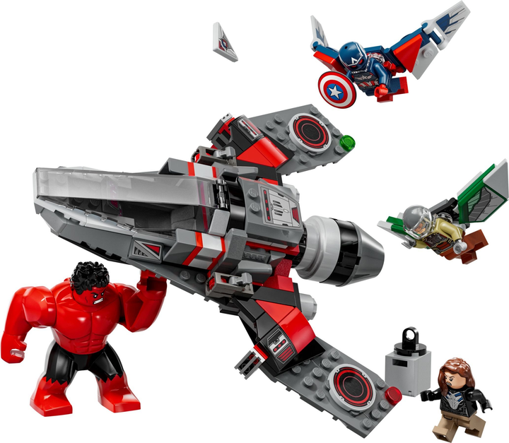 Конструктор LEGO Super Heroes Капітан Америка проти Червоного Галка — битва 223 елемента (76292) - зображення 2