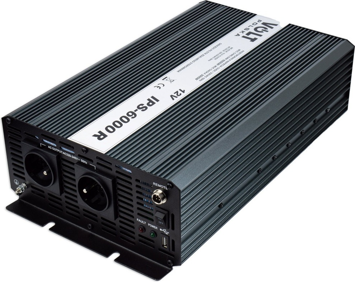 Перетворювач напруги Volt Polska IPS 6000 R 12VDC/230VAC 3000W (3IR600012R) - зображення 1