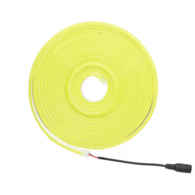 Світлодіодна неонова стрічка NEON 220В JL 2835-120 G 650 лм/м IP65 9 Вт герметична 5 метрів Жовта - Фото 3 Світлодіодна неонова стрічка NEON 220В JL 2835-120 G 650 лм/м IP65 9 Вт герметична 5 метрів Жовта - зображення 3