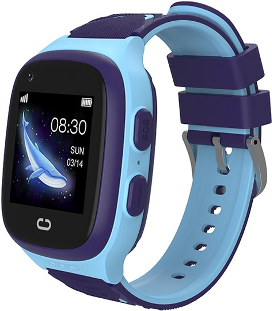 Smartwatch Blow Kids K18 4G GPS Blue (89-015#) - obraz 1