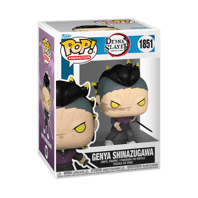 Фигурка Фанко Поп Клинок рассекающий демонов Гэнъя Funko Pop Demon Slayer Genya Shinazugawa (8387D4B8C642) - изображение 3