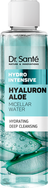 Мицеллярная вода Dr.Sante Hydro Intensive Гиалурон + Алоэ 200 мл (4823015946790) - Фото 1 Мицеллярная вода Dr.Sante Hydro Intensive Гиалурон + Алоэ 200 мл (4823015946790) - изображение 1