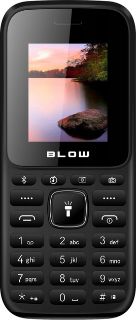 Telefon komórkowy Blow P18D Black (75-031#) - obraz 1