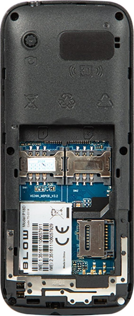 Telefon komórkowy Blow P18D Black (75-031#) - obraz 5
