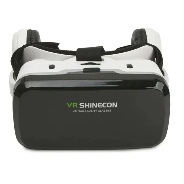 Гарнитура виртуальной реальности Shinecon VR GBL 15 с наушниками (Белый) - изображение 6