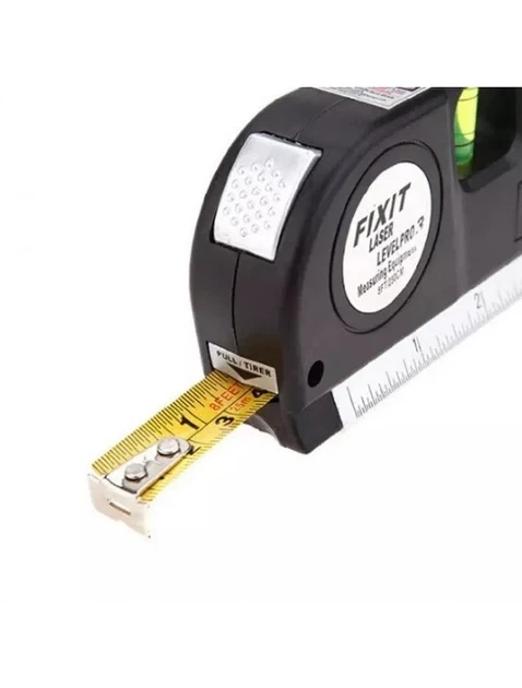 Лазерный уровень с рулеткой Laser Level Pro 3 дальность 100 метров точность ± 0.5 мм/м - изображение 2