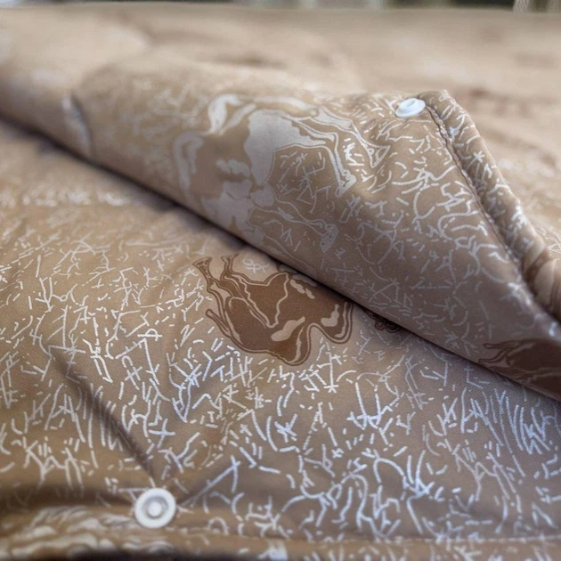 Одеяло 4 сезона Feller Textile дуэт на кнопках Зима/Лето антиаллергенное двуспальное 180х215 см - Фото 3 Одеяло 4 сезона Feller Textile дуэт на кнопках Зима/Лето антиаллергенное двуспальное 180х215 см - изображение 3