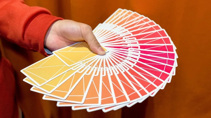 Карты игральные Flexible Gradient Orange by TCC - изображение 7