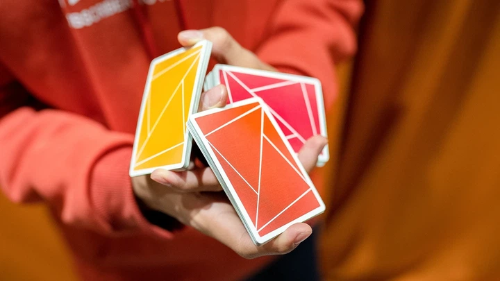 Карты игральные Flexible Gradient Orange by TCC - изображение 8