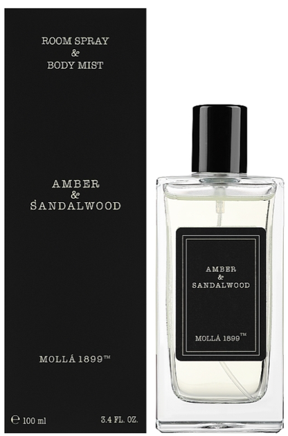 Aromatyczny spray Cereria Molla Amber & Sandalwood 100 ml (8424405012178) - obraz 2