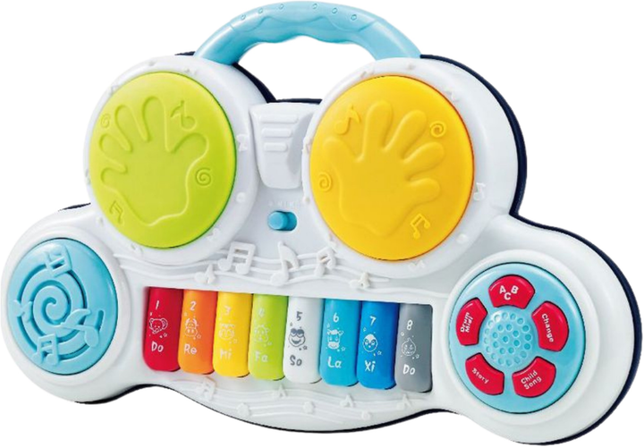Піаніно LEAN Toys з барабанами і звуками тварин 22636 (5905991049852) - зображення 3