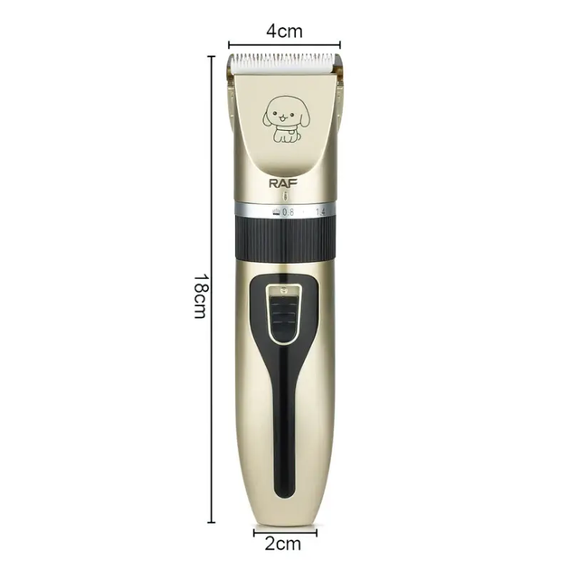 Машинка для стрижки тварин Pet Grooming DOMOTEC R-436, машинка для стрижки собак та котів, триммер для собак - Фото 2 Машинка для стрижки тварин Pet Grooming DOMOTEC R-436, машинка для стрижки собак та котів, триммер для собак - зображення 2