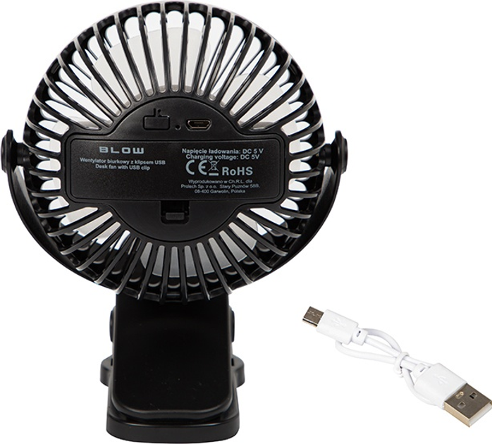 Wentylator biurkowy Blow 44-506 - obraz 2