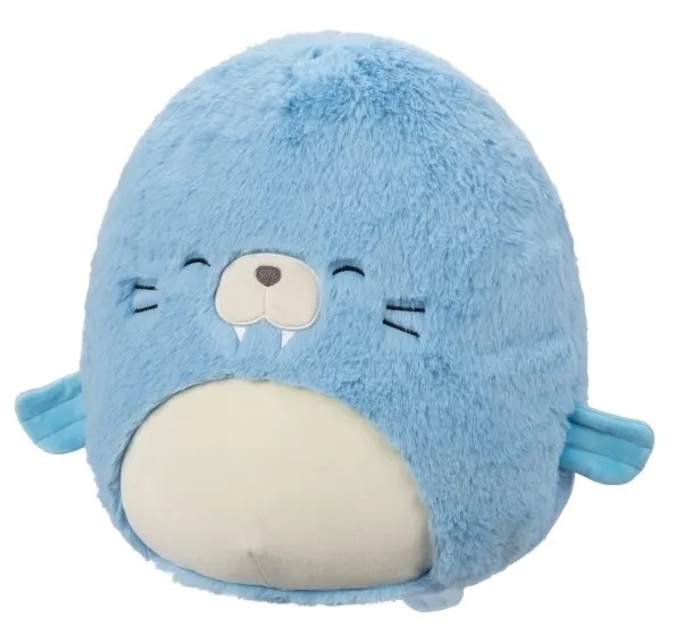 Maskotka Squishmallows Fuzz A Mallows Harvey Walrus P21 30 cm (0191726779469) - obraz 3